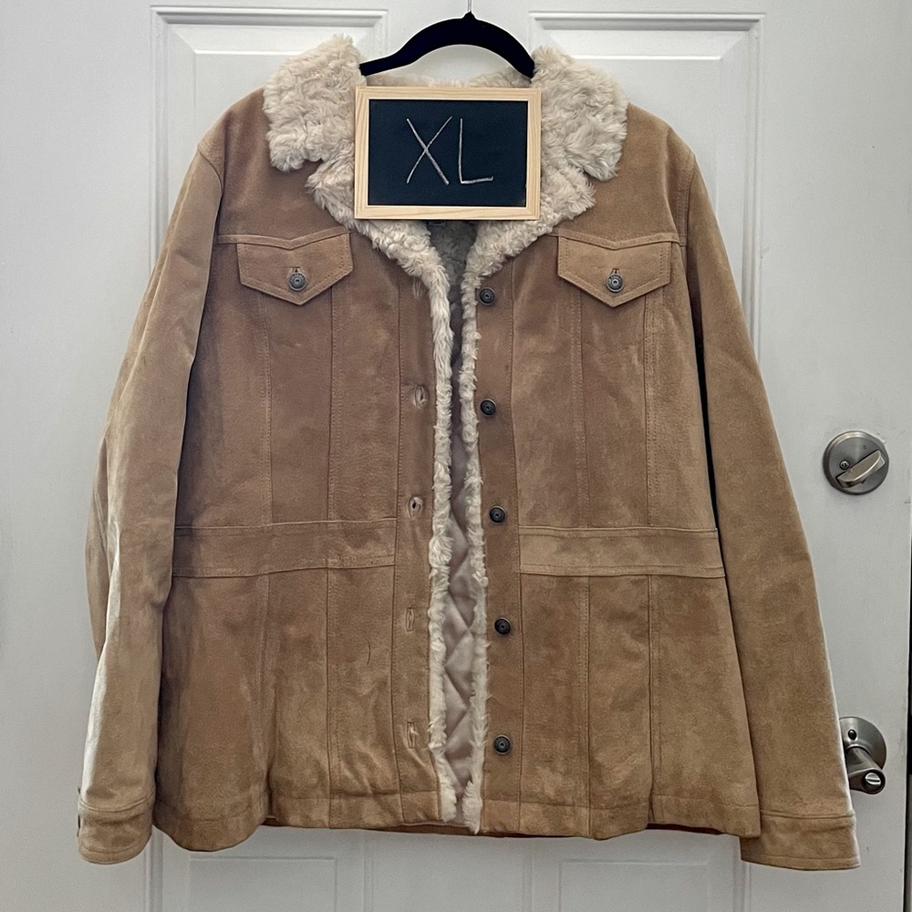 Wilson’s Leather Suede Leather Coat